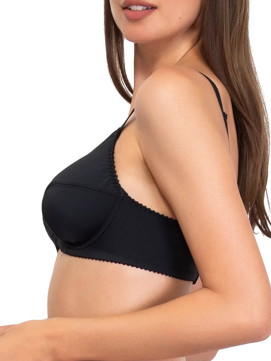 Reggiseno SiéLei Francese Foderato in Cotone con ferretto Coppa D 962