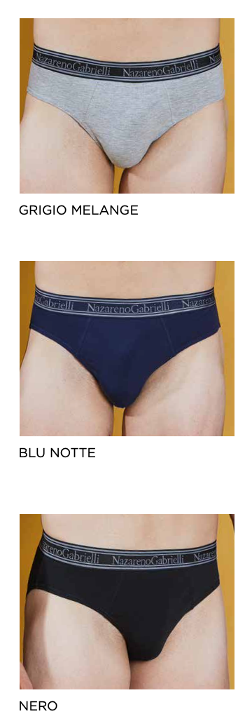 3Pack Slip Uomo Nazareno Gabrielli in Cotone 326