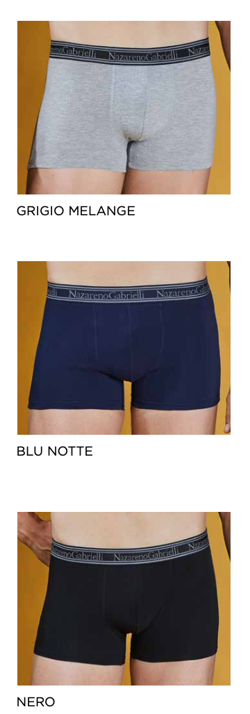 3Pack Boxer Uomo Nazareno Gabrielli in Cotone 327