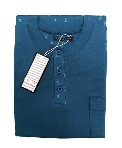 PIGIAMA UOMO INVERNALE CALDO COTONE ARCTE 60011